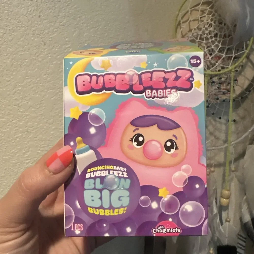 ORB Charmlets BOUNCING BABY BUBBLEEZZ BLOW BIG BUBBLES! NEW!